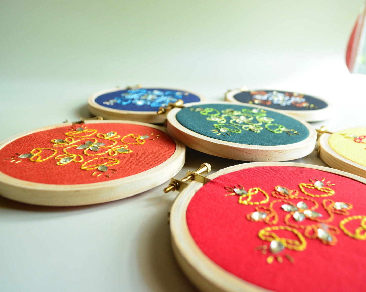 4” Rangoli Sparkle - Set of 6