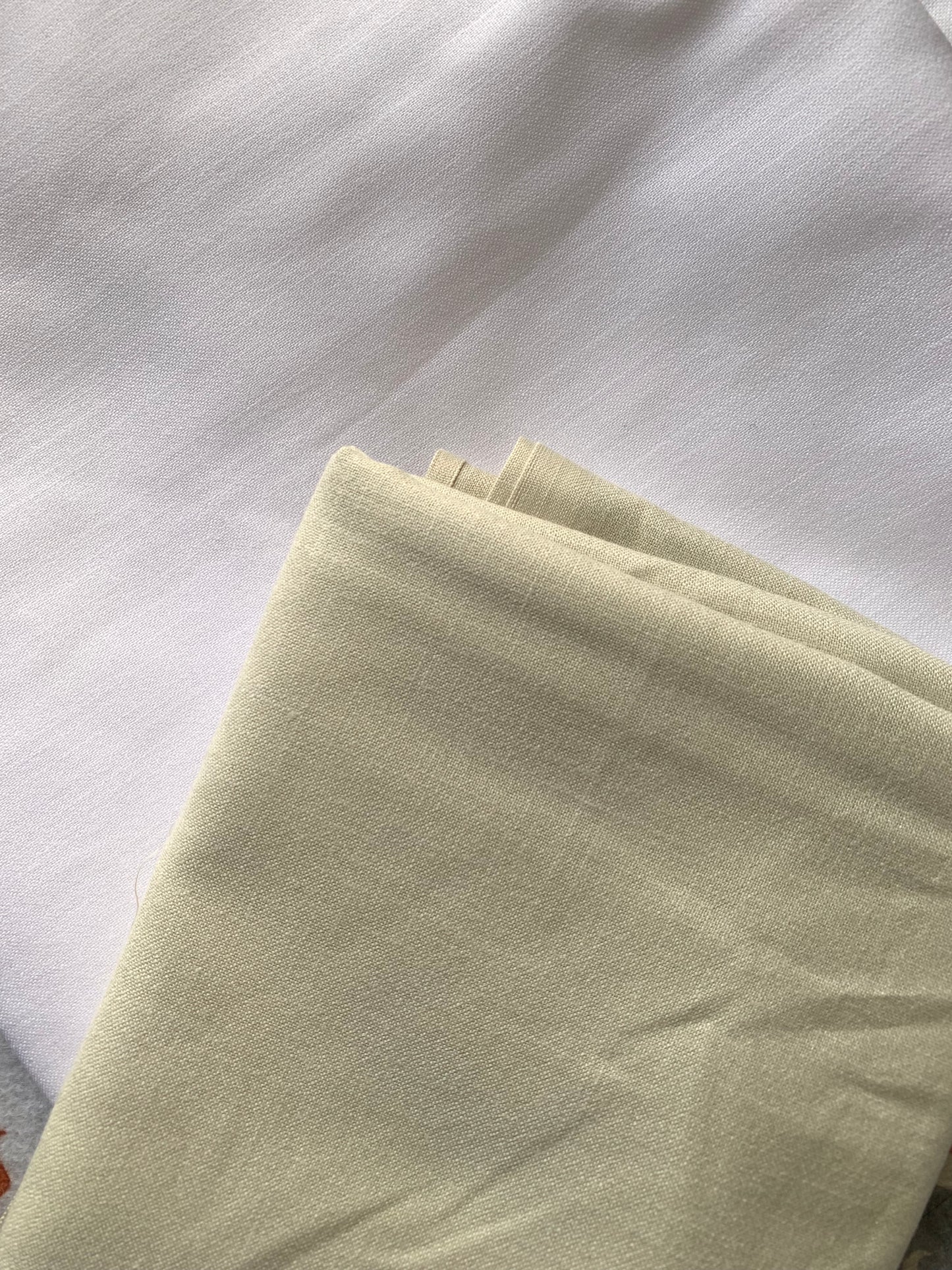 Ruby Silk Fabric - Pale Sage