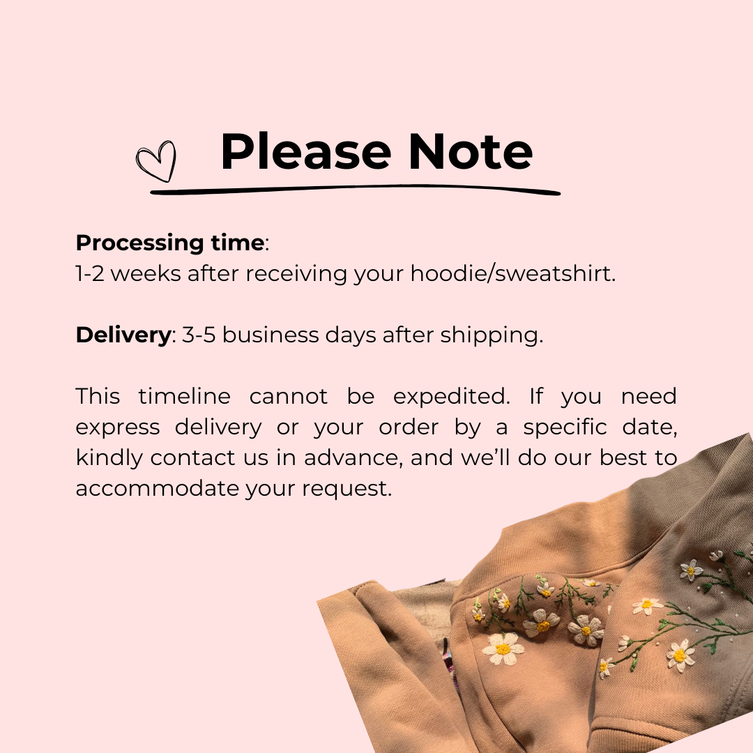 Embroidered Portrait on Sweatshirt/Hoodie 3” x 3”