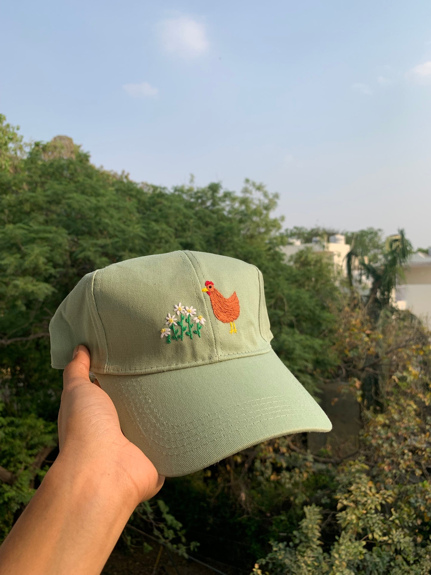 Pretty Chicken Cap