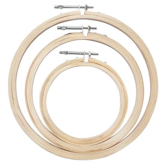 Iron Screw Hoop (4” to 16” dia )