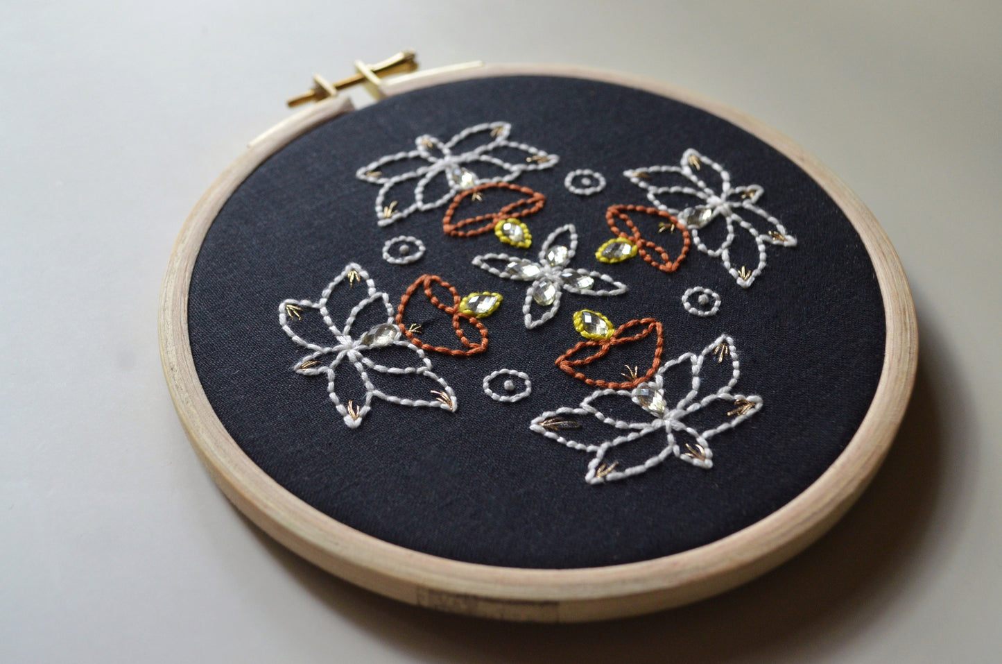Padma Kolam - 6” (Black)