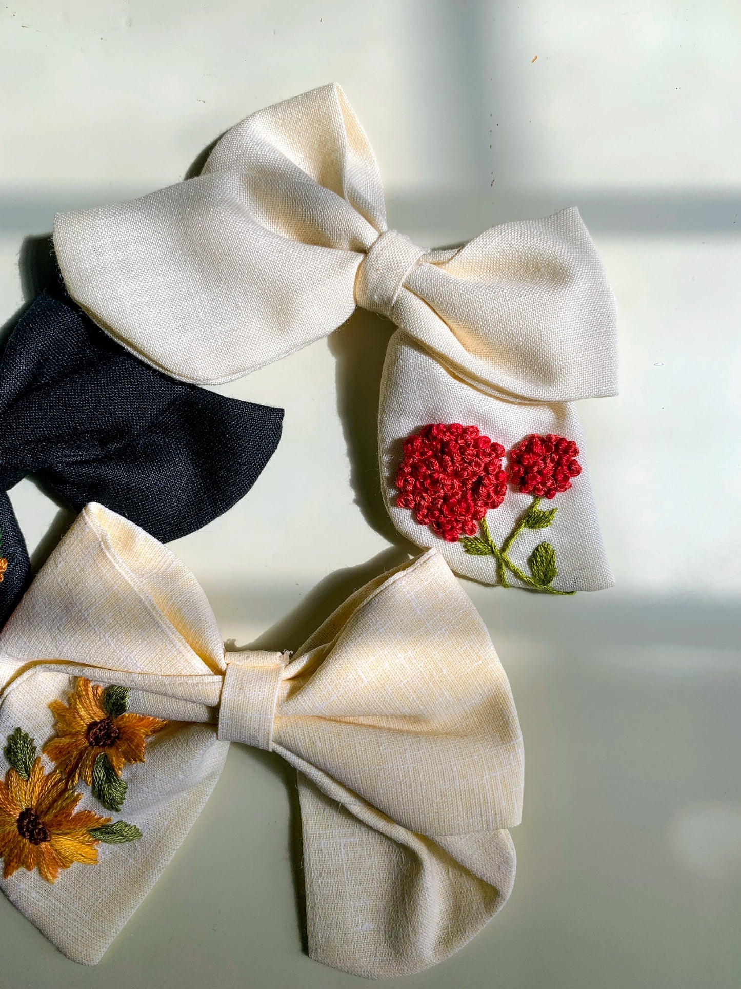 Floral Bow Trio