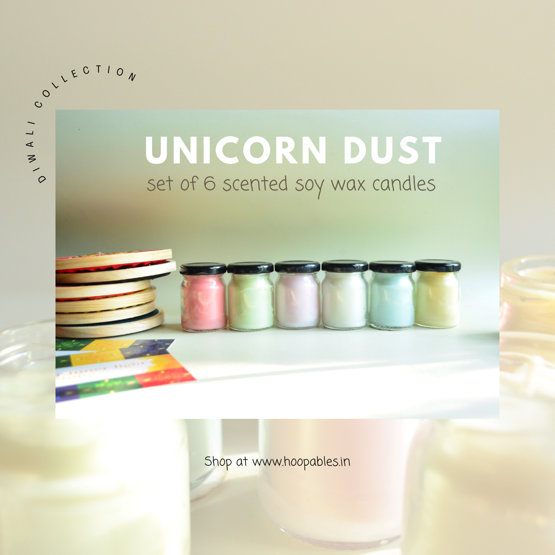 Unicorn Dust - Set of 6 Candles (60ml)