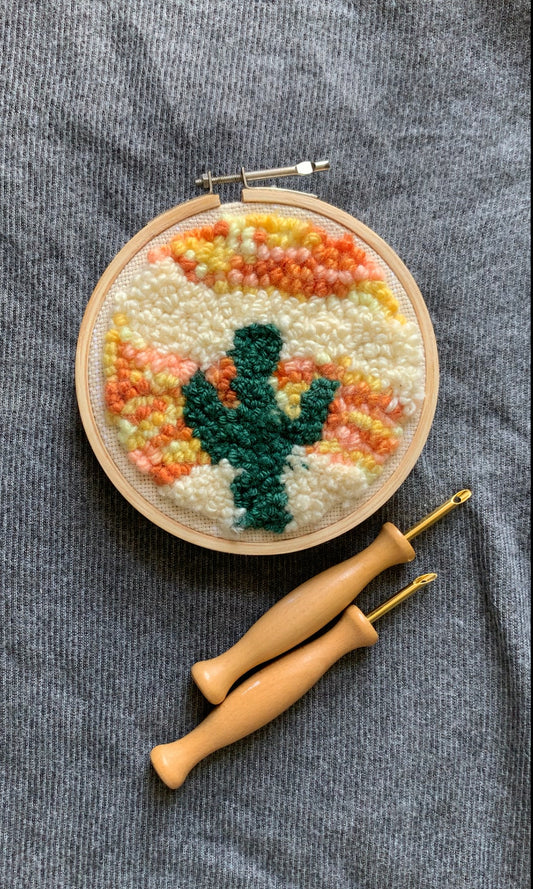 Cactus Punch Needling Kit