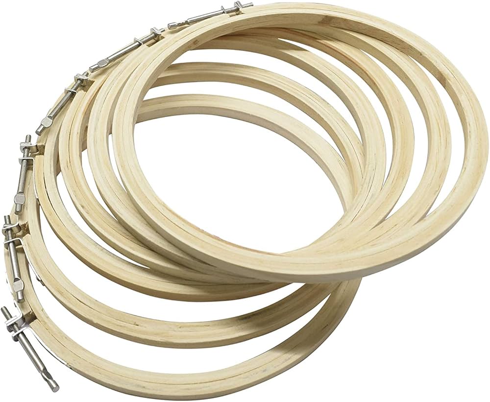 Iron Screw Hoop (4” to 16” dia )