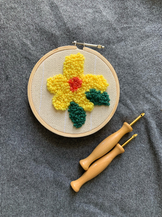 Flower Punch Needling Kit