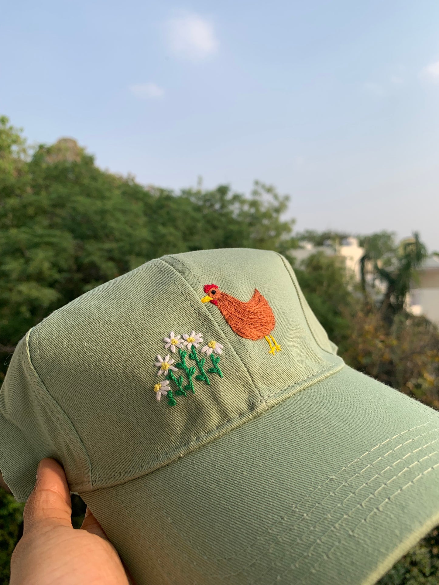 Pretty Chicken Cap