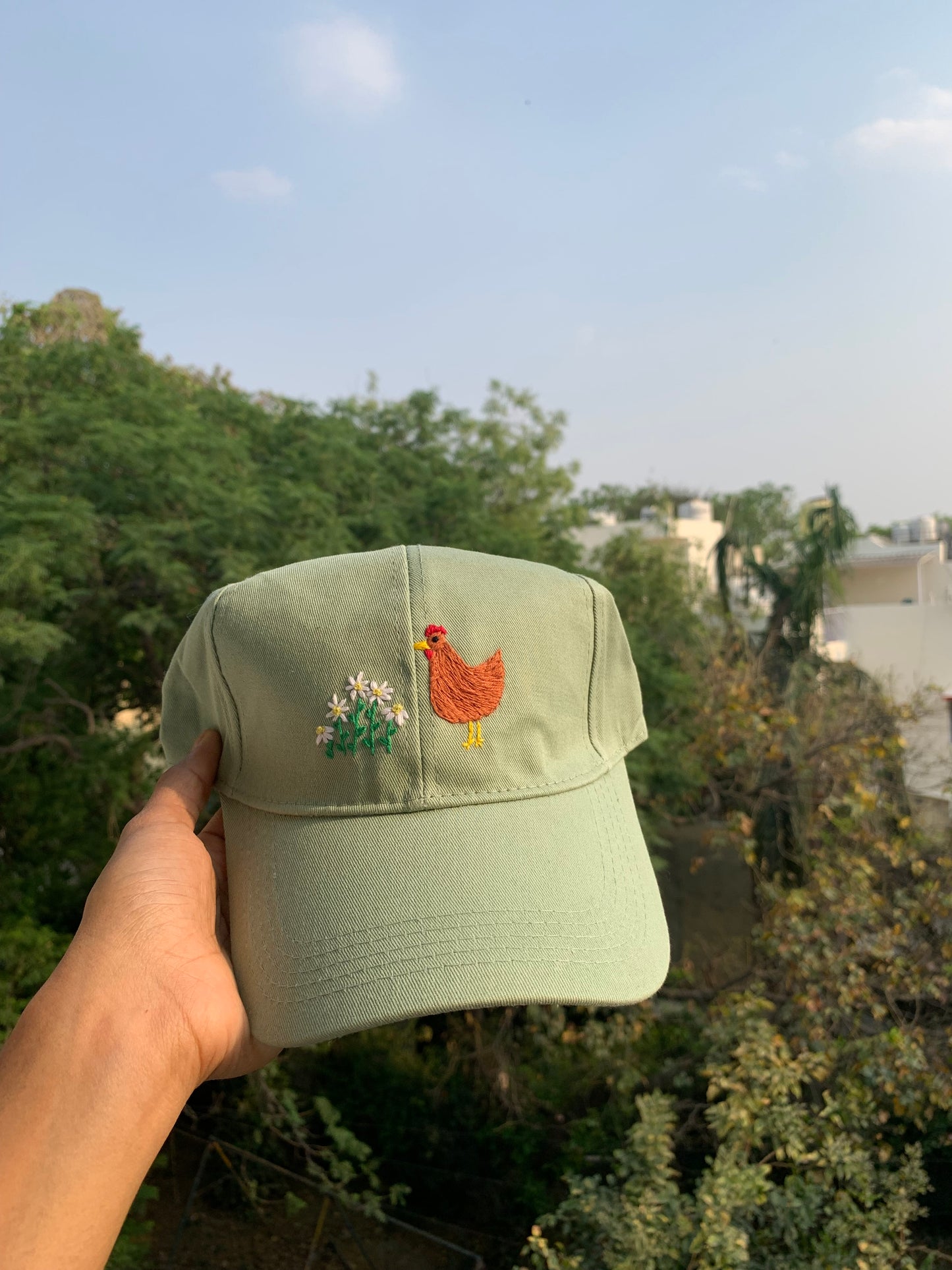 Pretty Chicken Cap