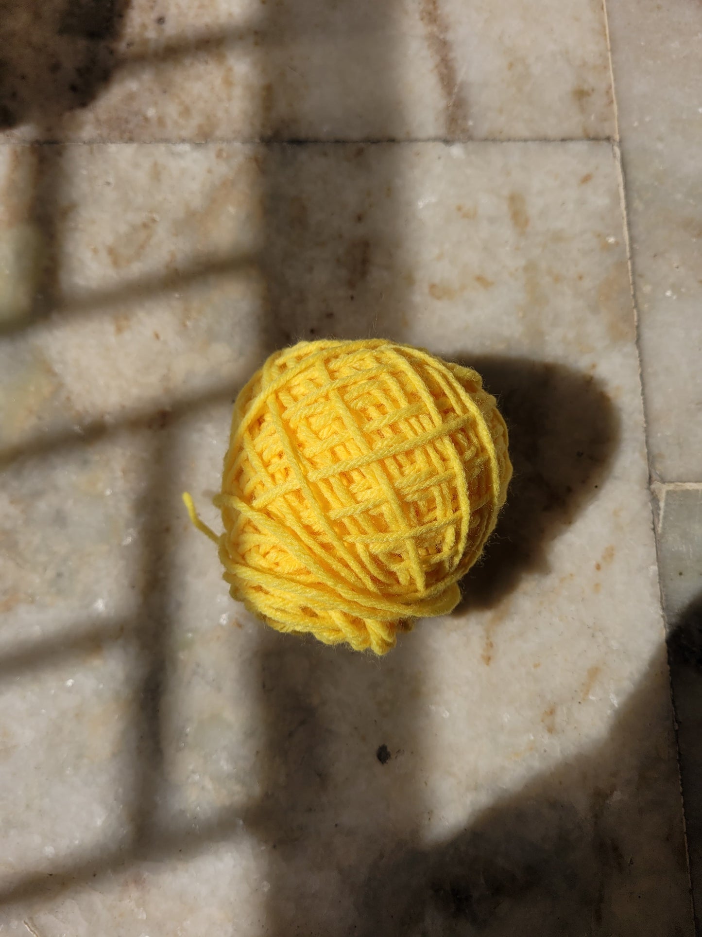 Yarn Ball - Yellow
