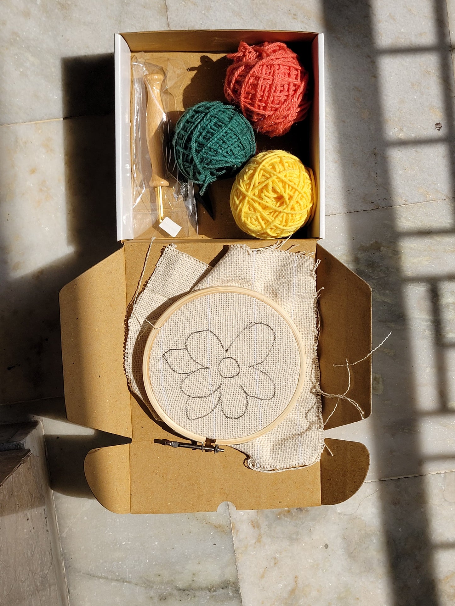 Flower Punch Needling Kit