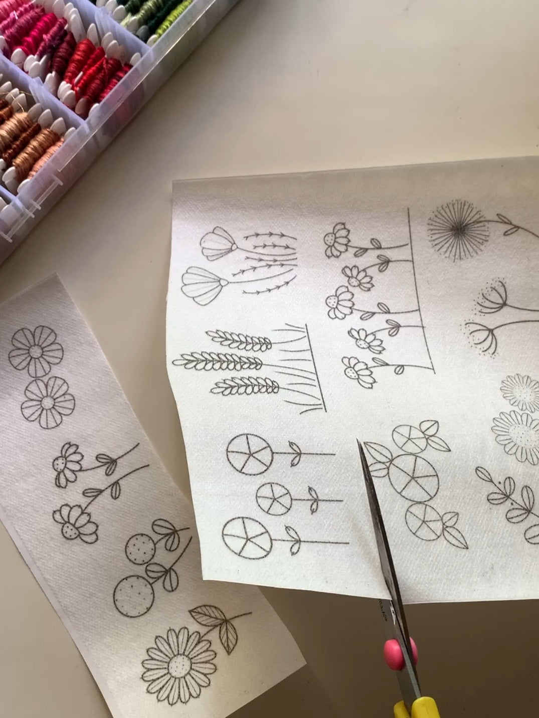 Floral Wonderland- Stick and Stitch Patterns Set of 13