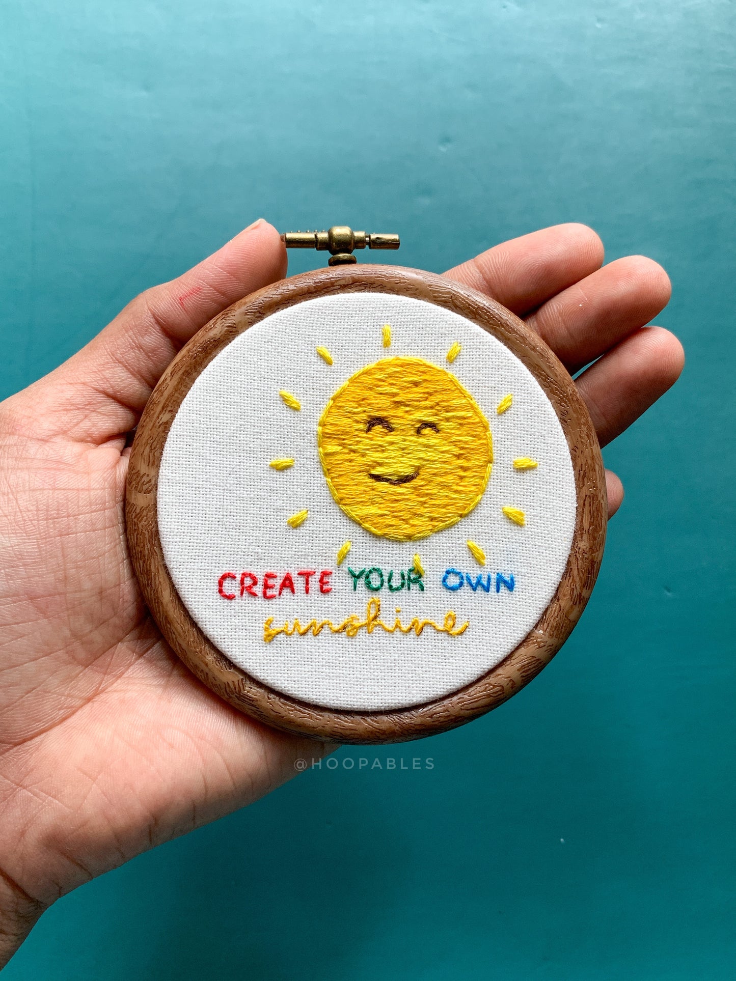 (Preorder) Sunshine - 3” hoop