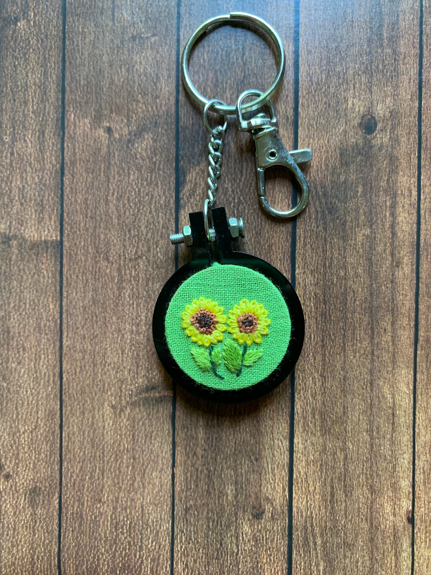 Sunflowers B - 4 cm Keychain (Made to Order)