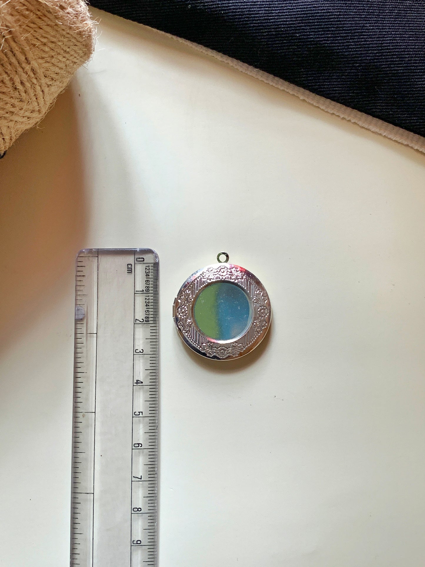 Openable Pendant Silver