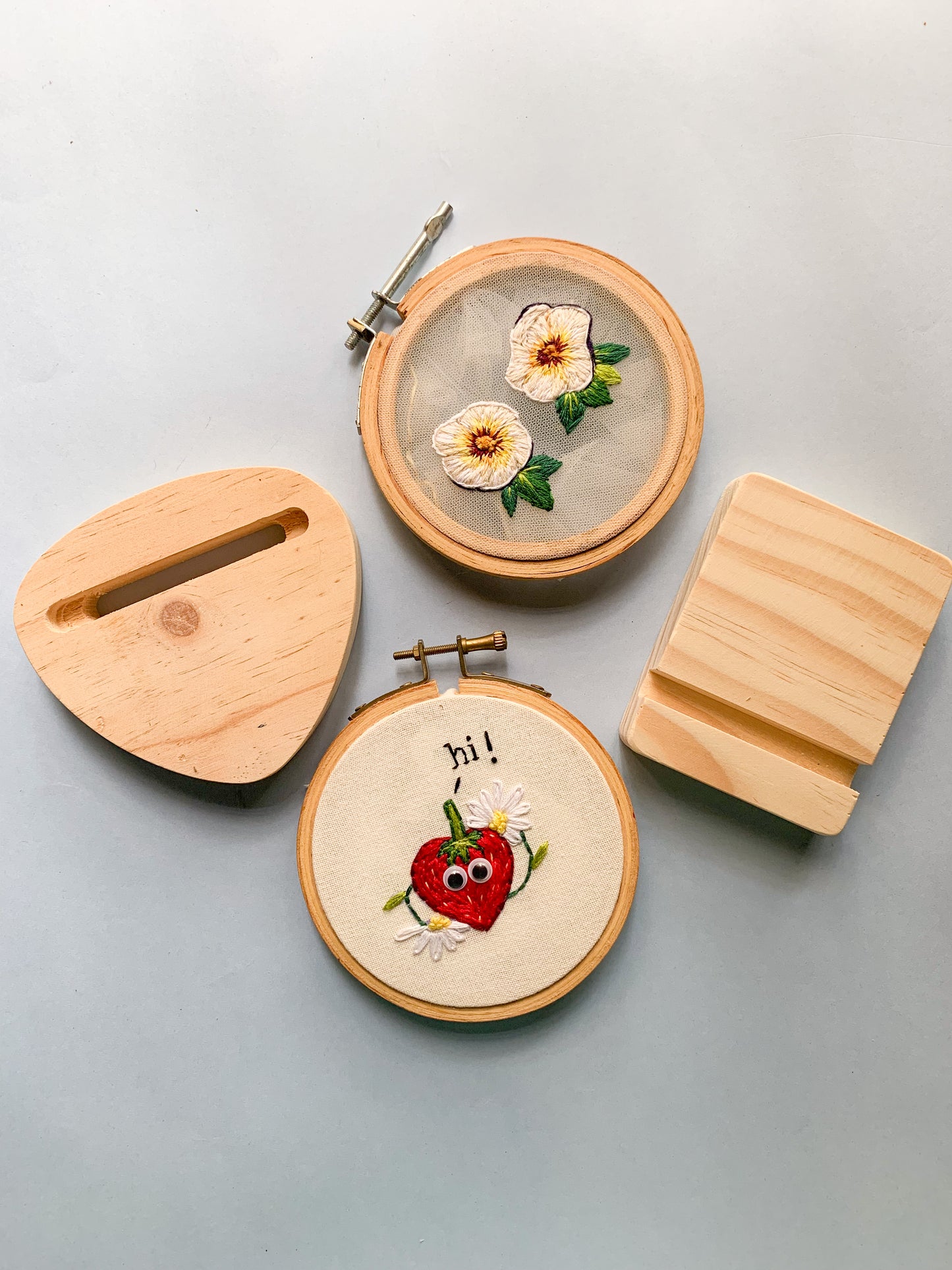 Rectangular Hoop Display Base