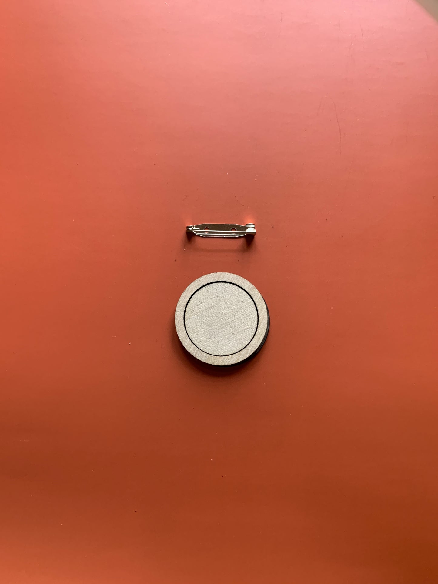Mini Hoop Brooch 4 cm