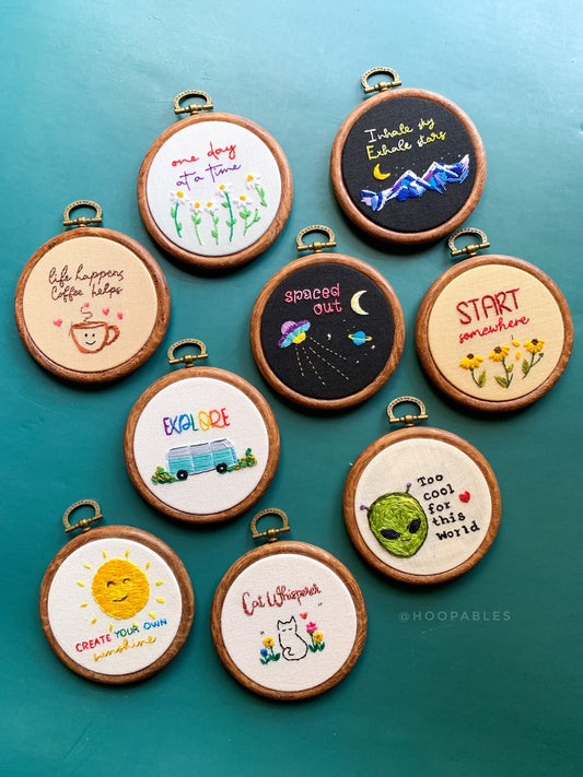 Magical Mini Hoop Embroidery: Creative Ideas to Explore