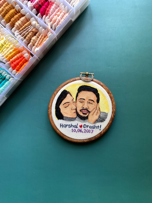 Customizable Embroidered Portraits: A Unique Way to Capture Memories