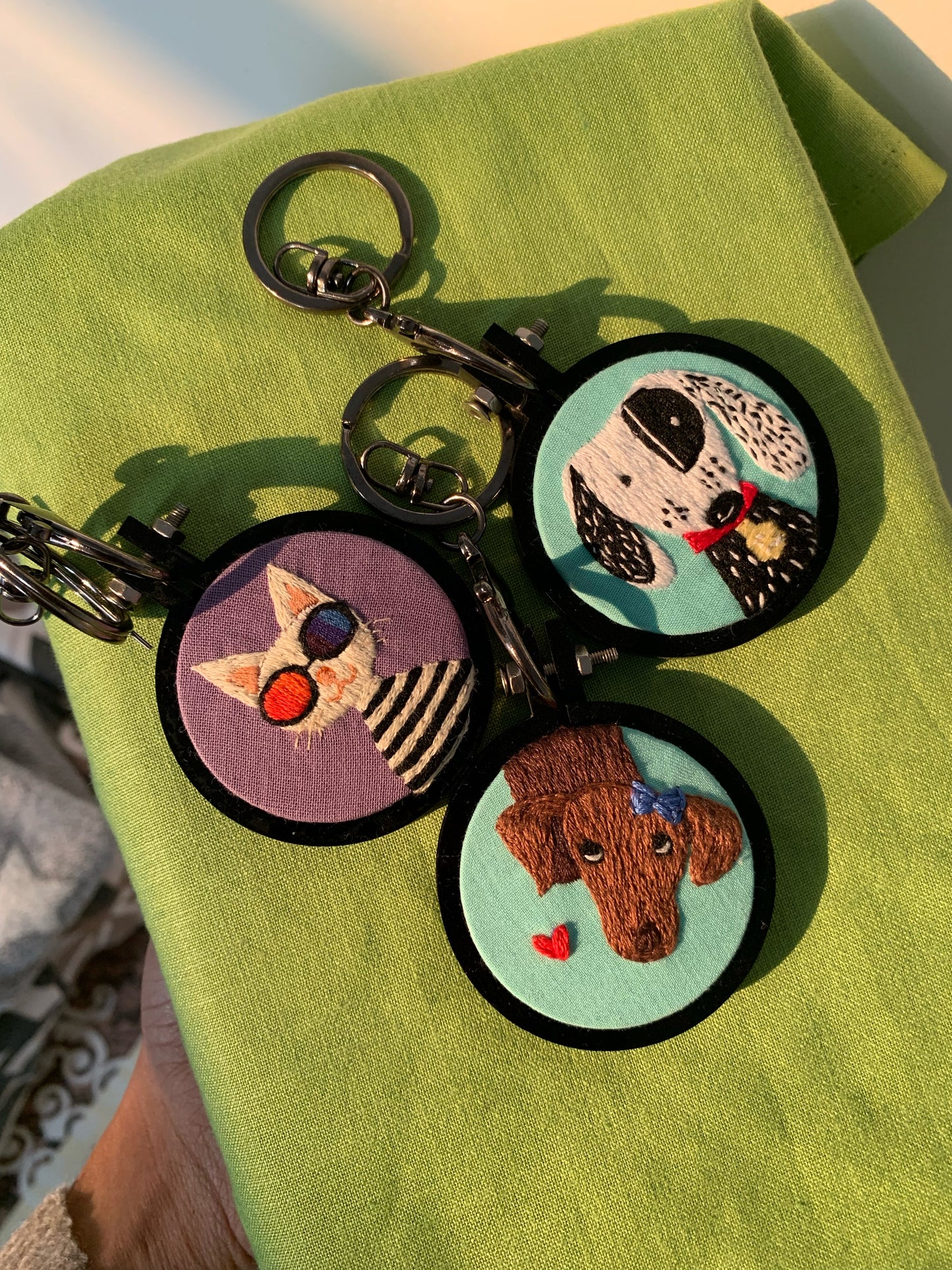 Pet Portrait Keychain (5cm)