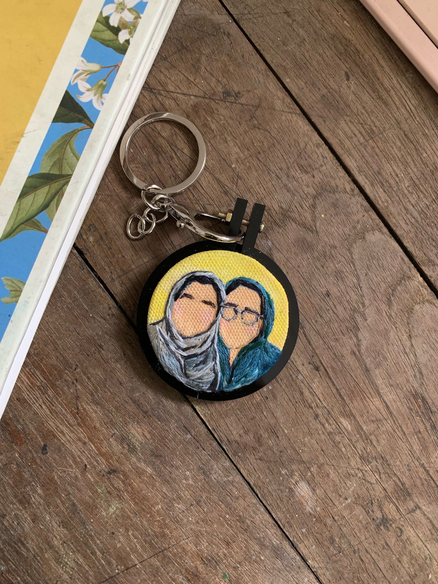 Portrait Keychain (Minimal) 5.5cm