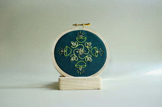 Rangoli Sparkle - 4” (Green)