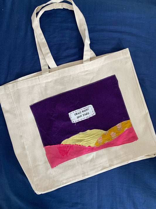 Rocky Totebag  (15 x 18 x 5”)
