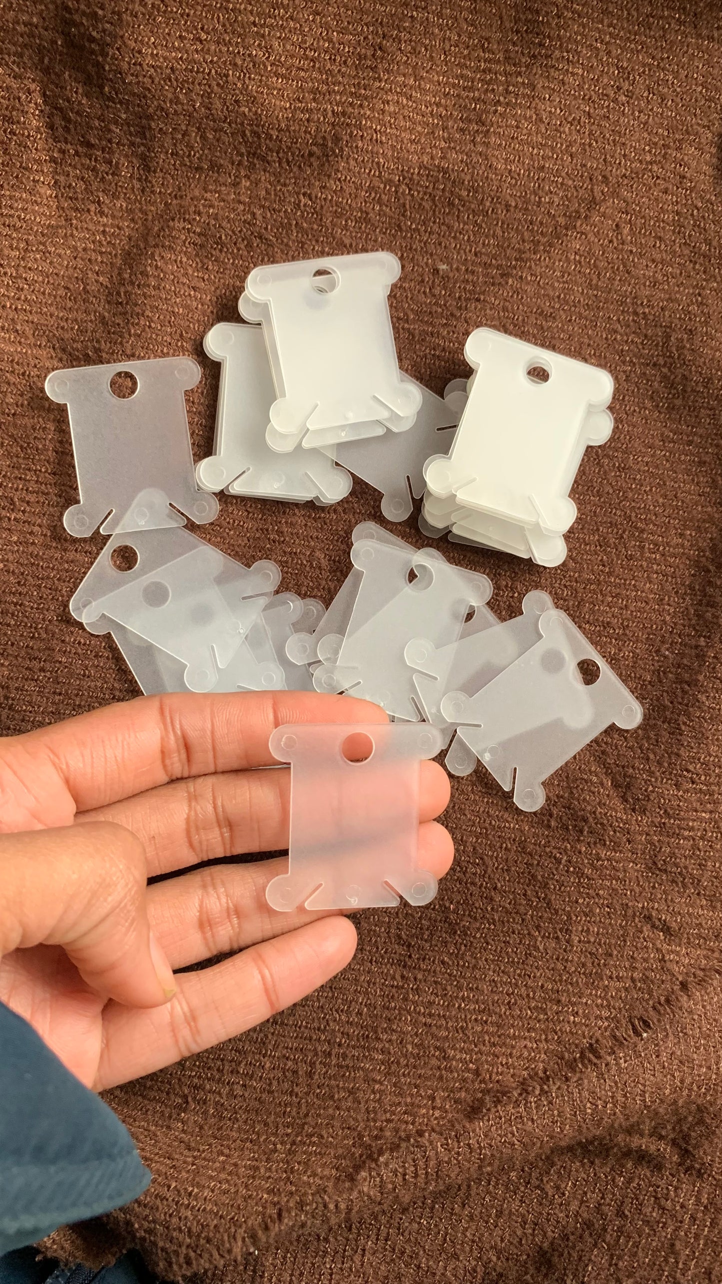 Thread Bobbins - Transparent