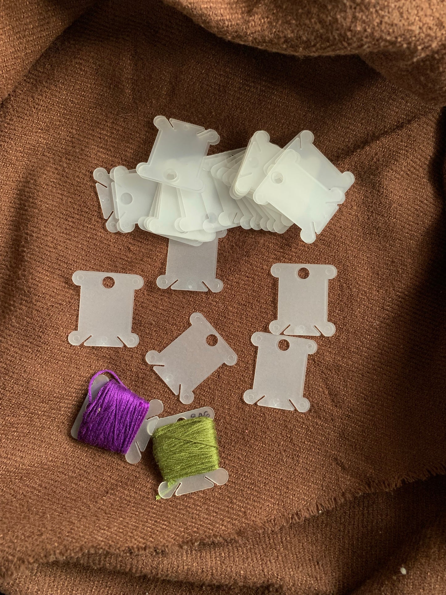 Thread Bobbins - Transparent