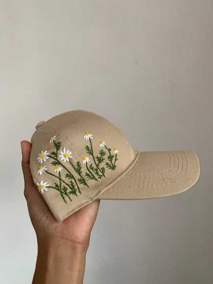 Wild Daisies Cap (Made to order)