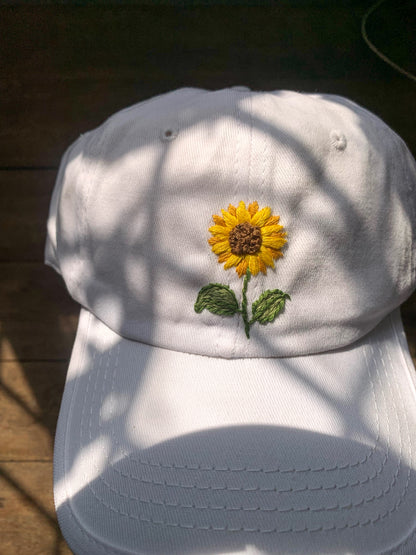SunBloom - Embroidered Cap (Made to order)