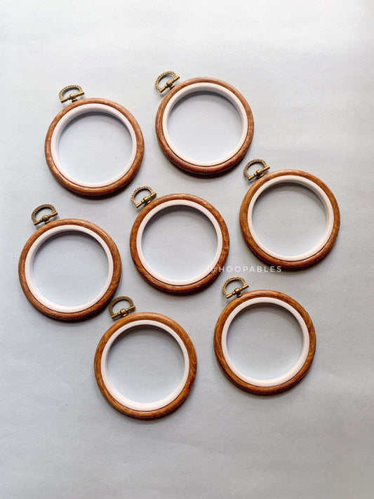 (Bulk Preorder) 4" Round Flexi Hoop - 10 pcs