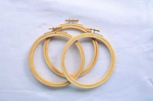 (Bulk Preorder) 6 inch hoop x 12 pcs