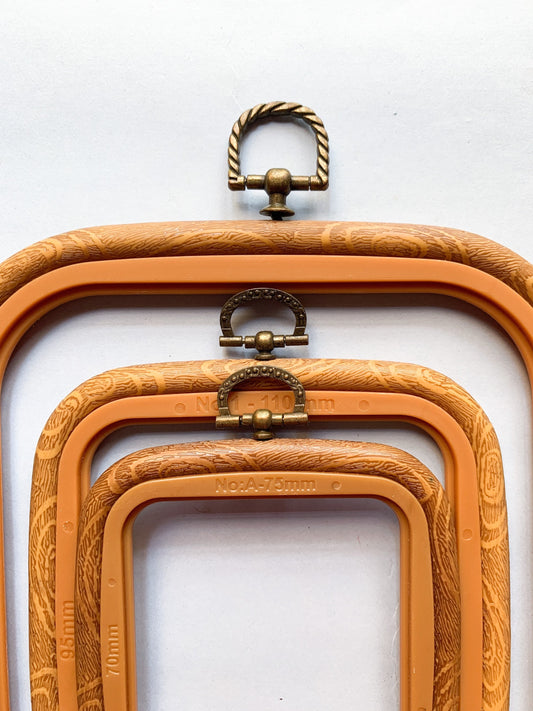 Square flexi hoop -set of 3 sizes