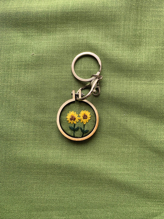 Sunflowers Keychain - 4cm