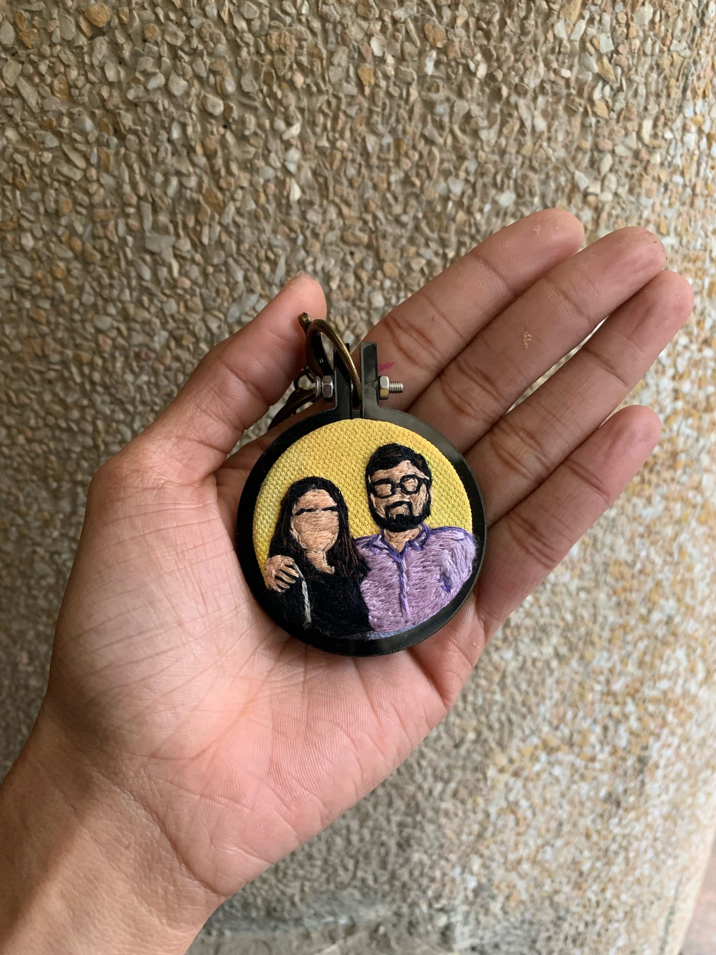 Portrait Keychain (Minimal) 5.5cm