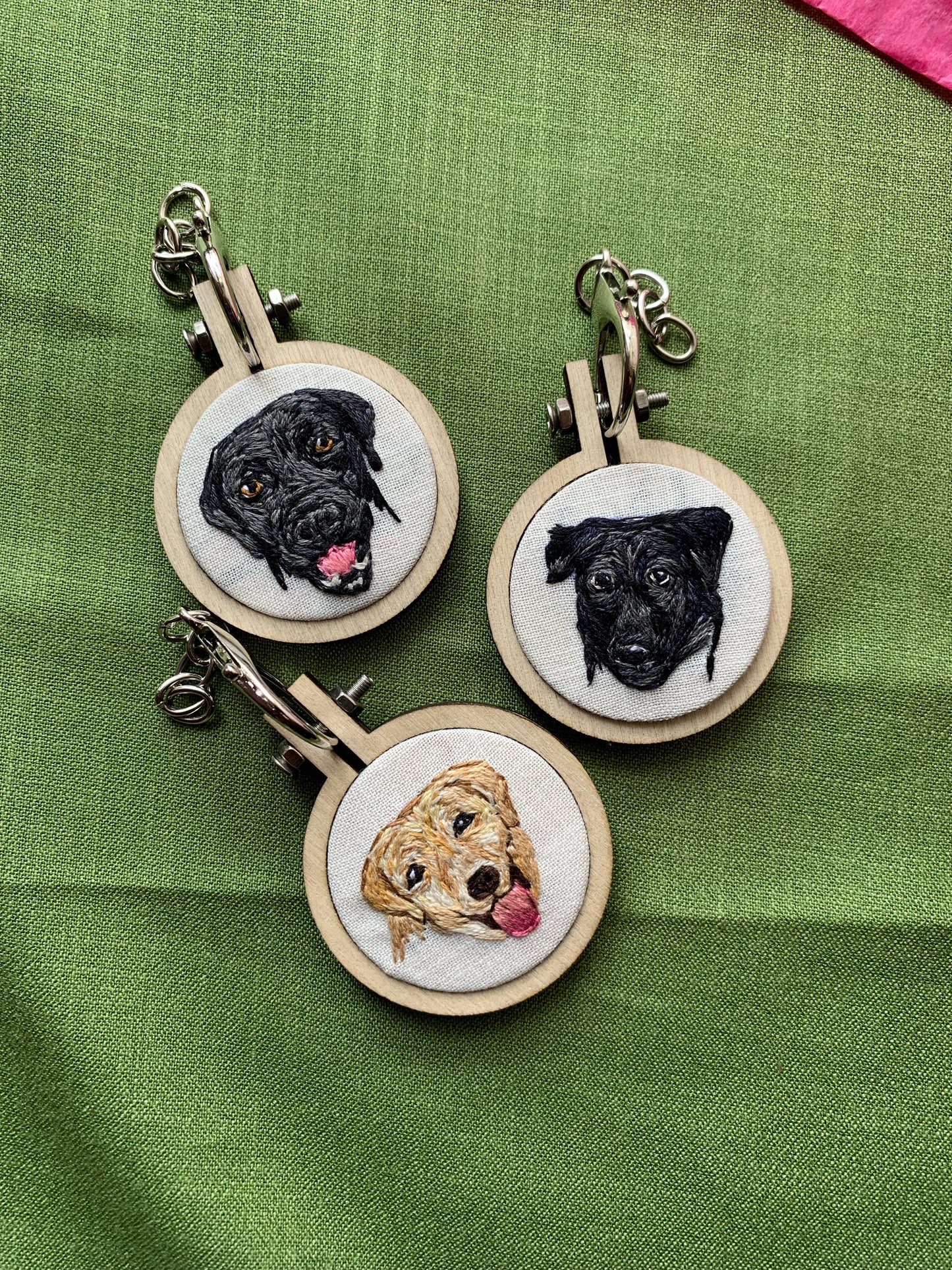 Pet Portrait Keychain (5cm)
