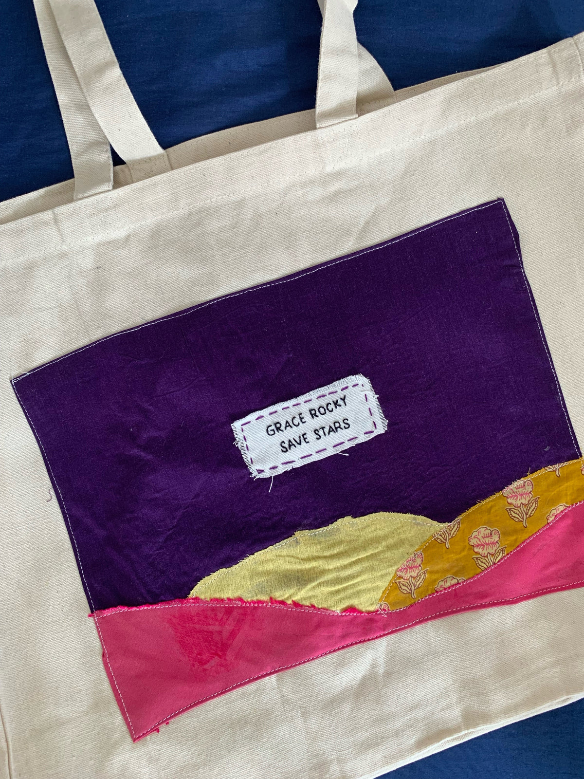 Rocky Totebag  (15 x 18 x 5”)