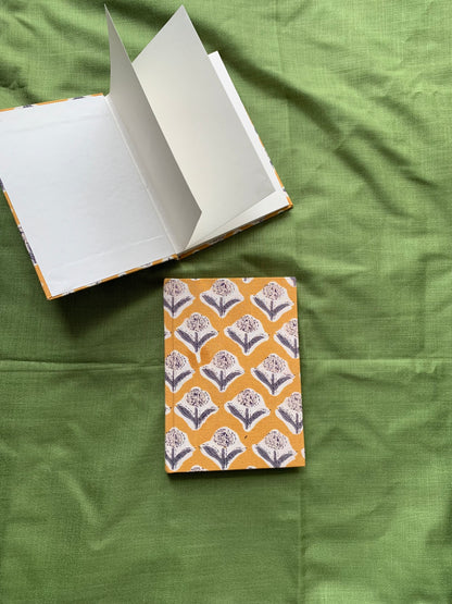 Upcycled fabric-cover Journals - Floral Prints (5x7”)