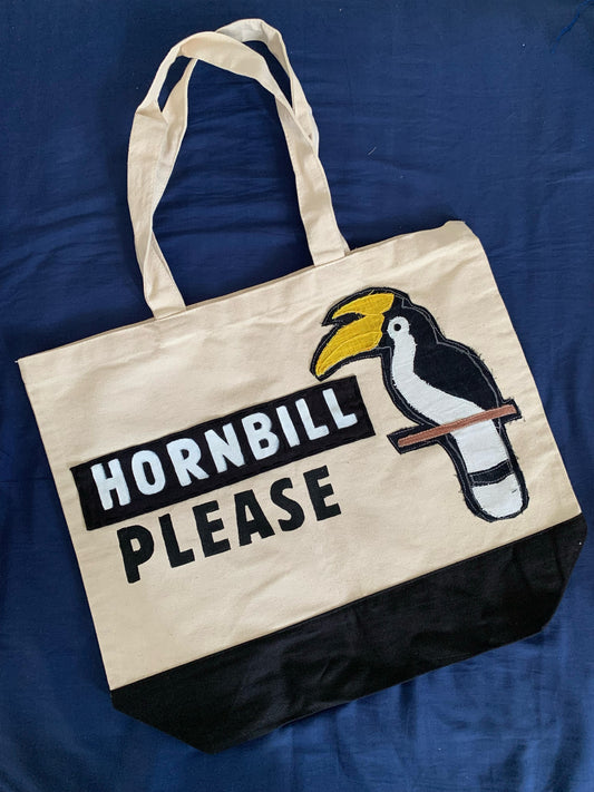 Hornbill Please Totebag (16x18x5.5)