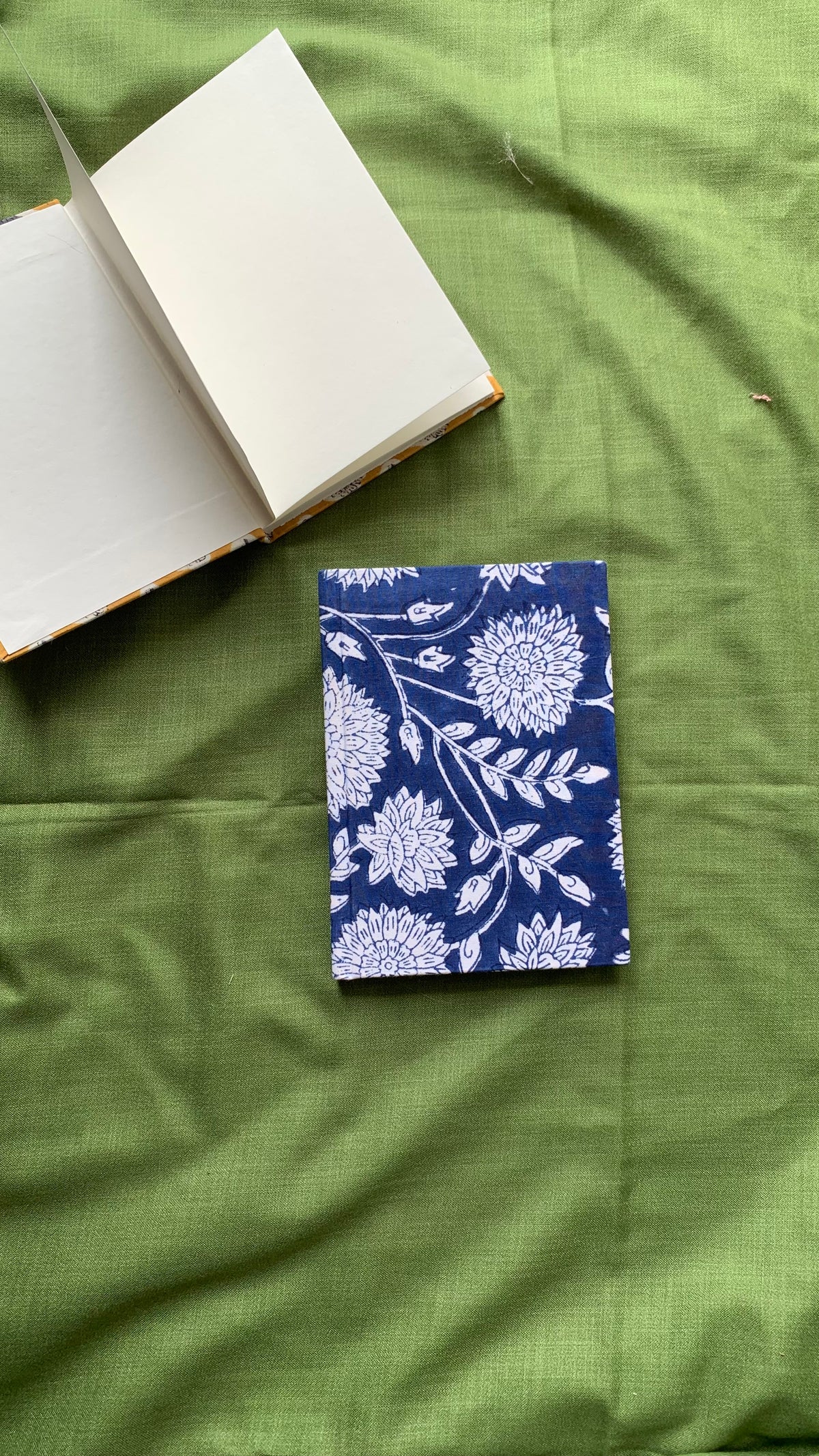 Upcycled fabric-cover Journals - Floral Prints (5x7”)