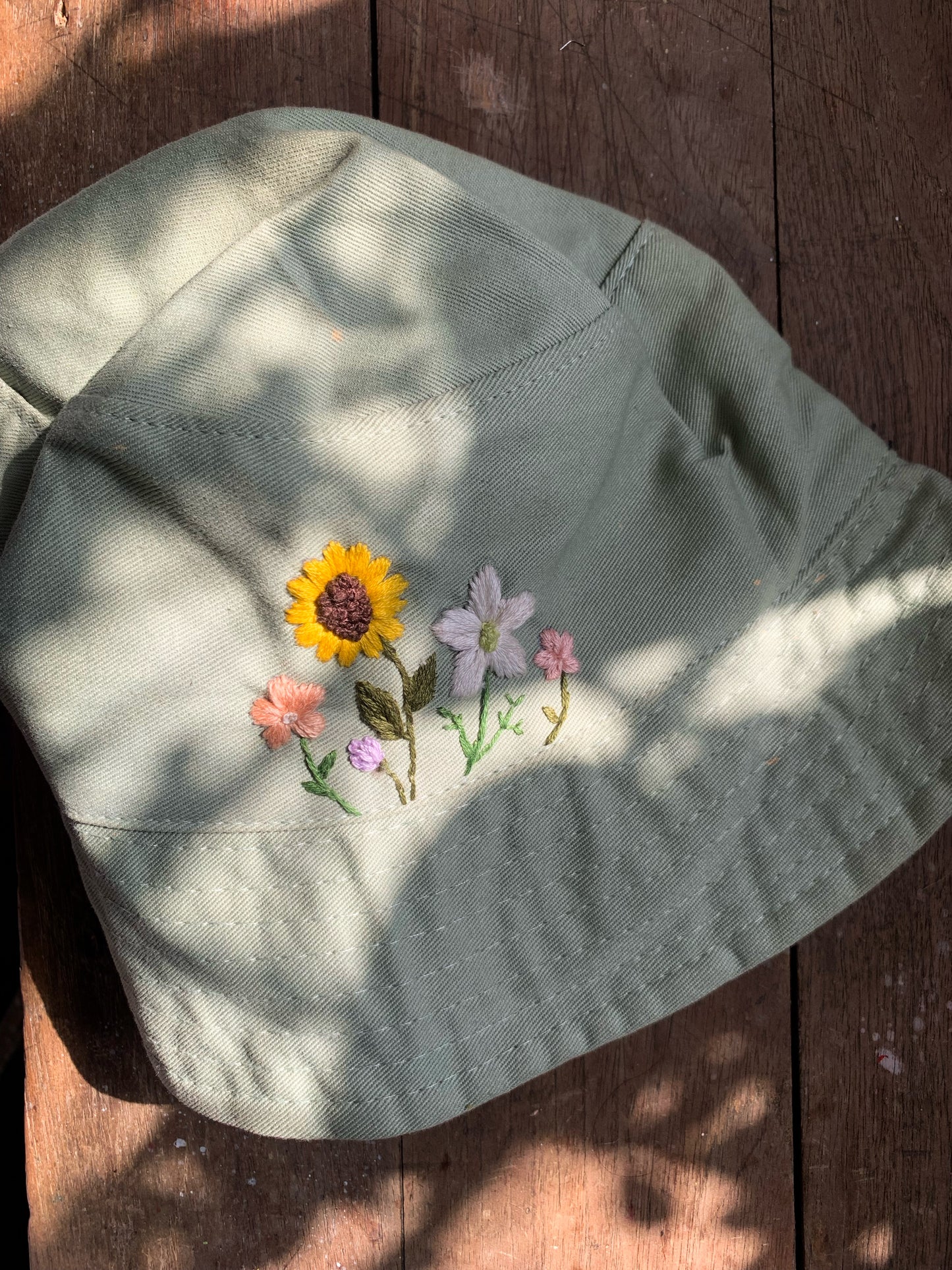 Meadow - Embroidered Bucket Hat (Preorder)