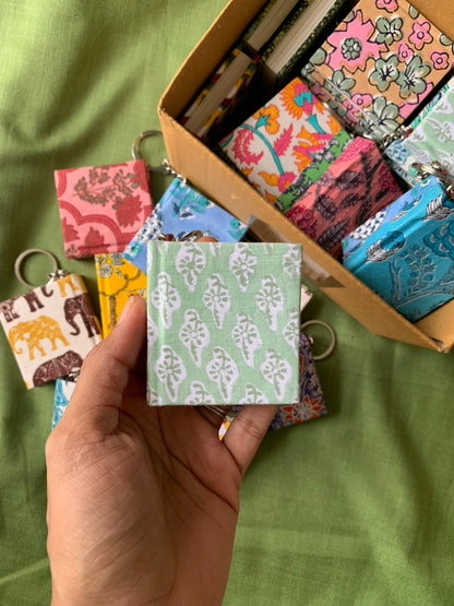 Upcycled Mini Journals (2.5”x 2.5”)