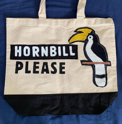 Hornbill Please Totebag (16x18x5.5)