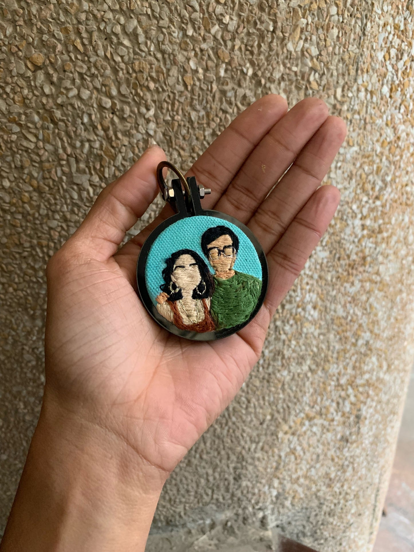 Portrait Keychain (Minimal) 5.5cm