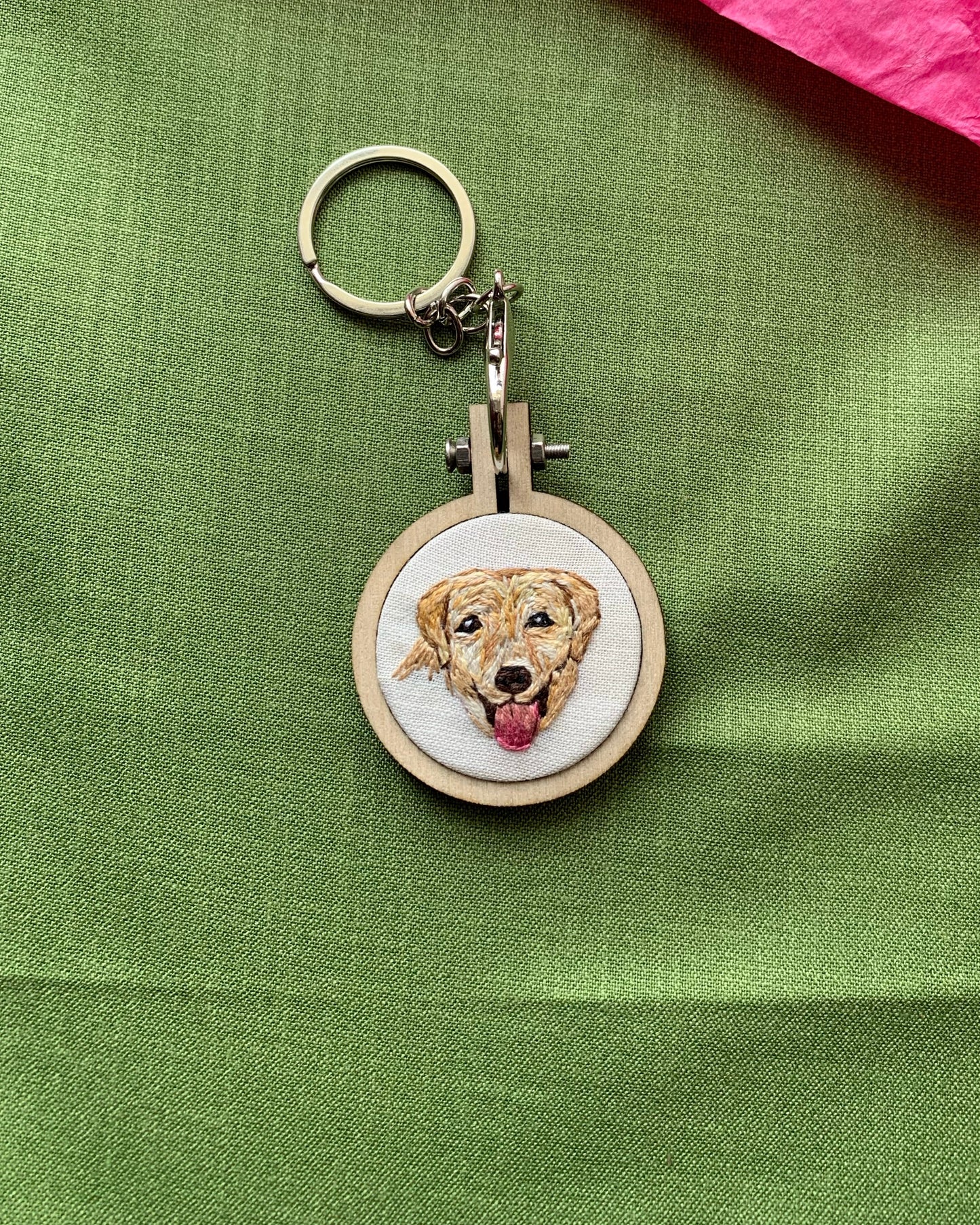 Pet Portrait Keychain (5cm)