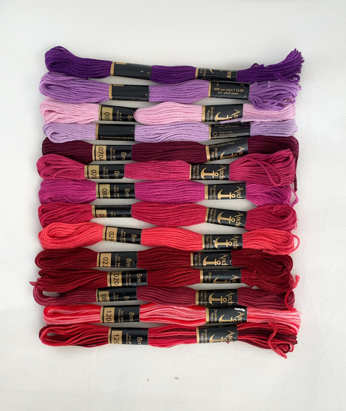 Berry & Plum Floss Bundle (Set of 14)
