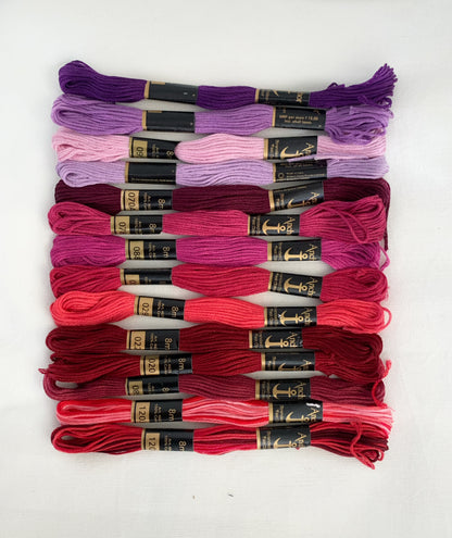 Berry & Plum Floss Bundle (Set of 14)