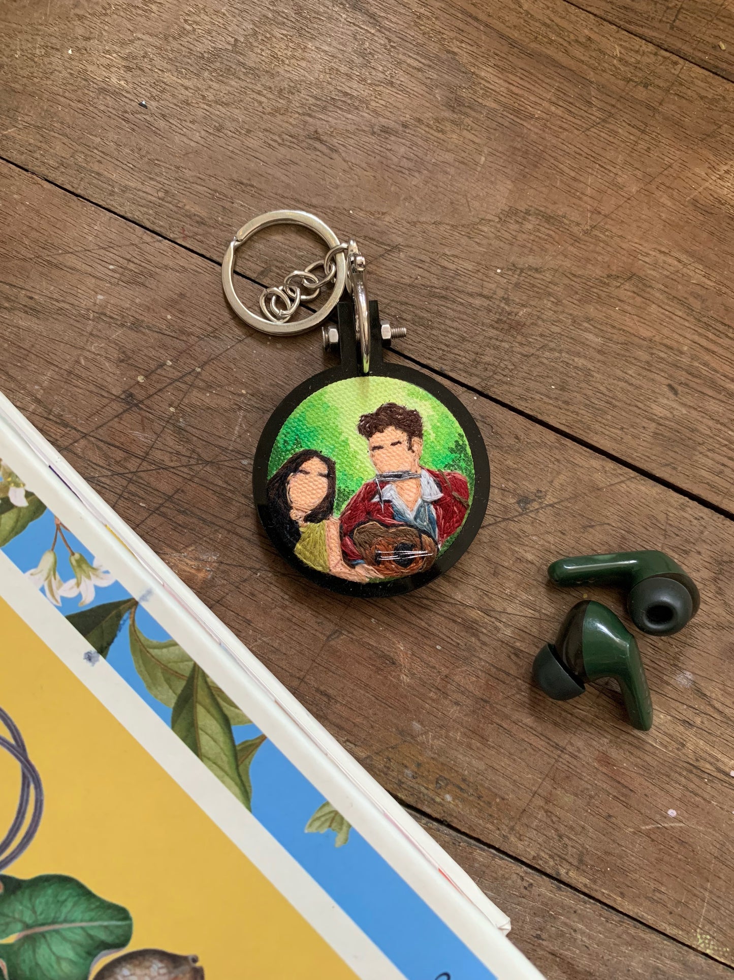 Portrait Keychain (Minimal) 5.5cm