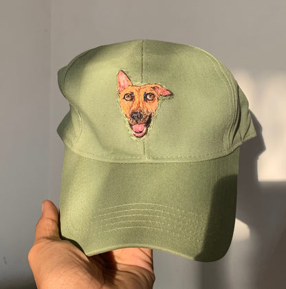 Custom Pet Portrait Cap